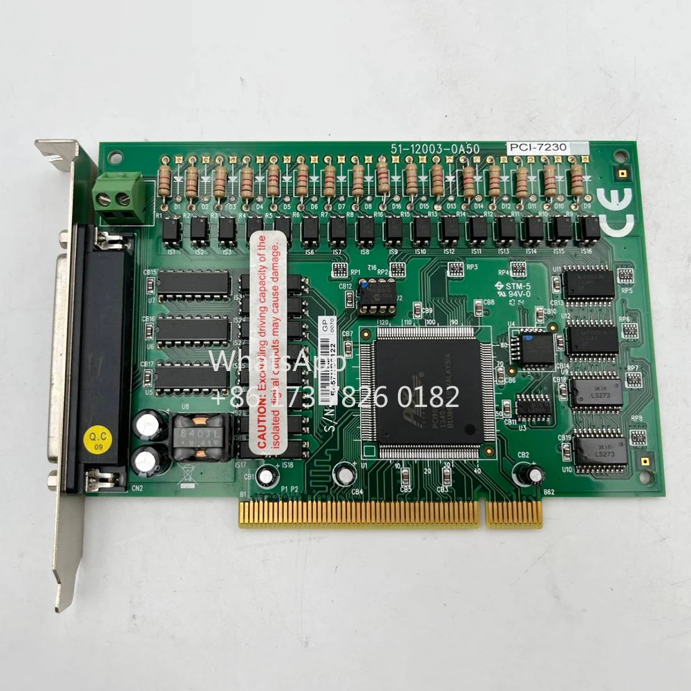 

For ADLINK PCI-7230 Data Acquisition Card 32 Channel Isolated DIO Card