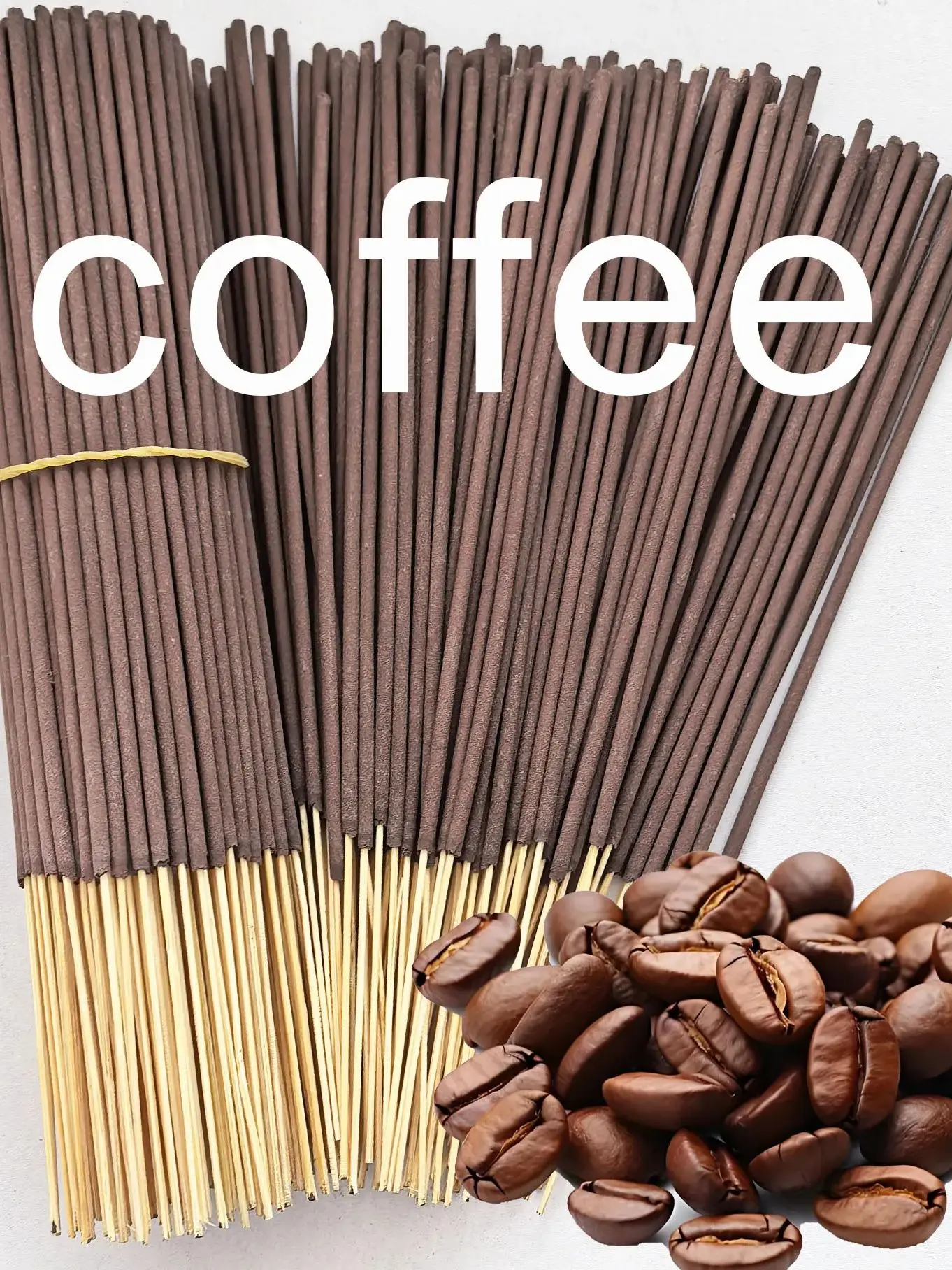 11/77/141 pièces, bâtons d'encens parfumés au café de haute qualité, en poudre de parfum naturel, plus adaptés à ceux qui aiment le parfum de café, un incontournable pour la maison avec un parfum