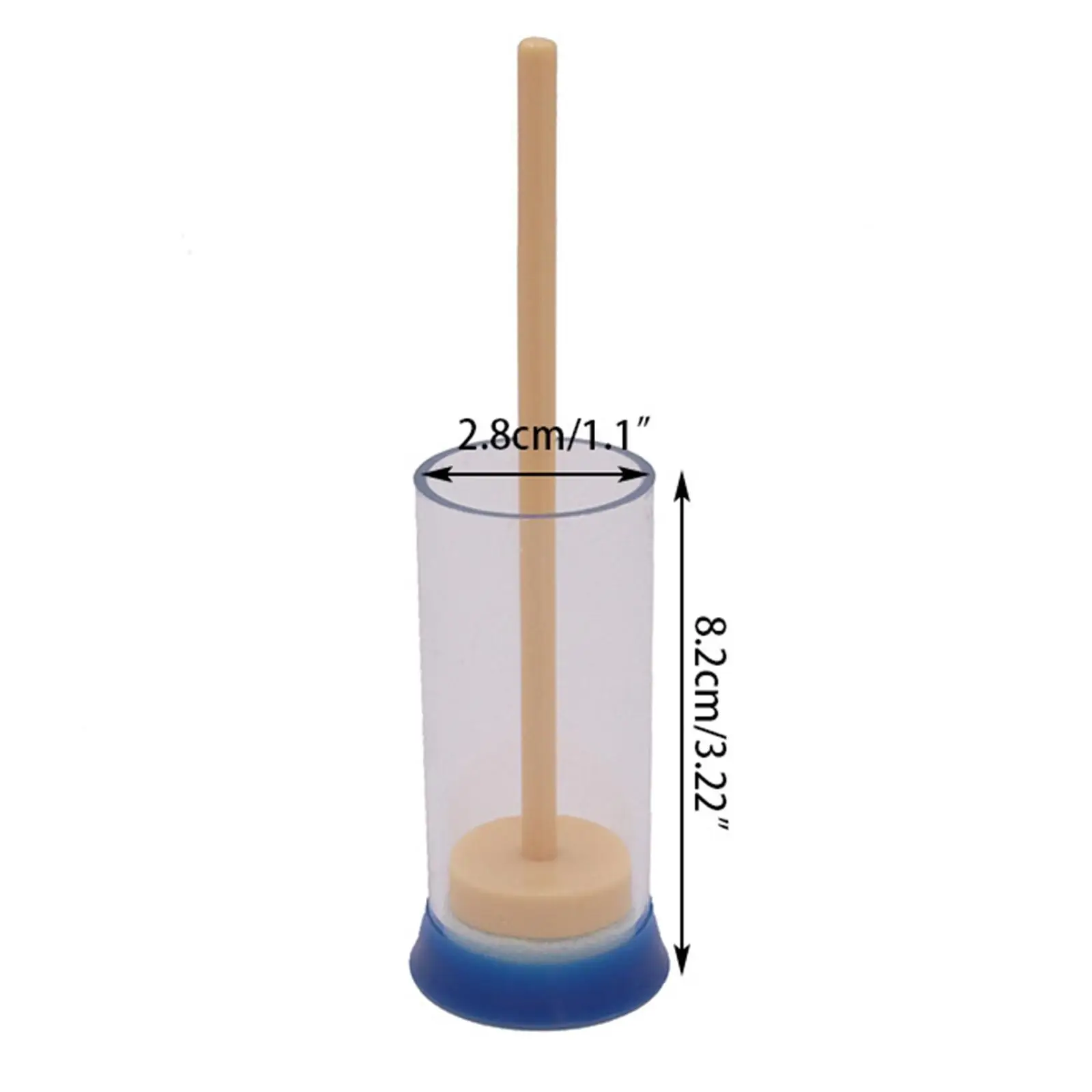 Queen Bee Marking Cage Sturdy Plastic Bottle Tube Honey Bee Queen Excluder Tool for Apiary Care