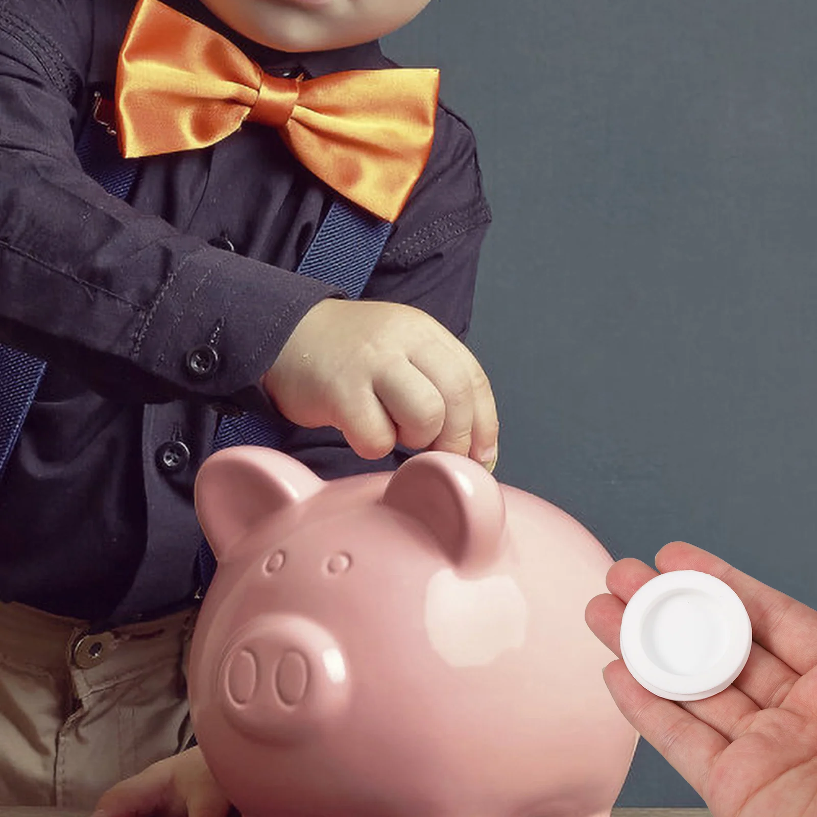 

10Pcs PVC Saving Bank Bottom Plug Sealing Stopper Effective Sealing for Money Jar Storage PVC Bank Plug Money Jar Stopper