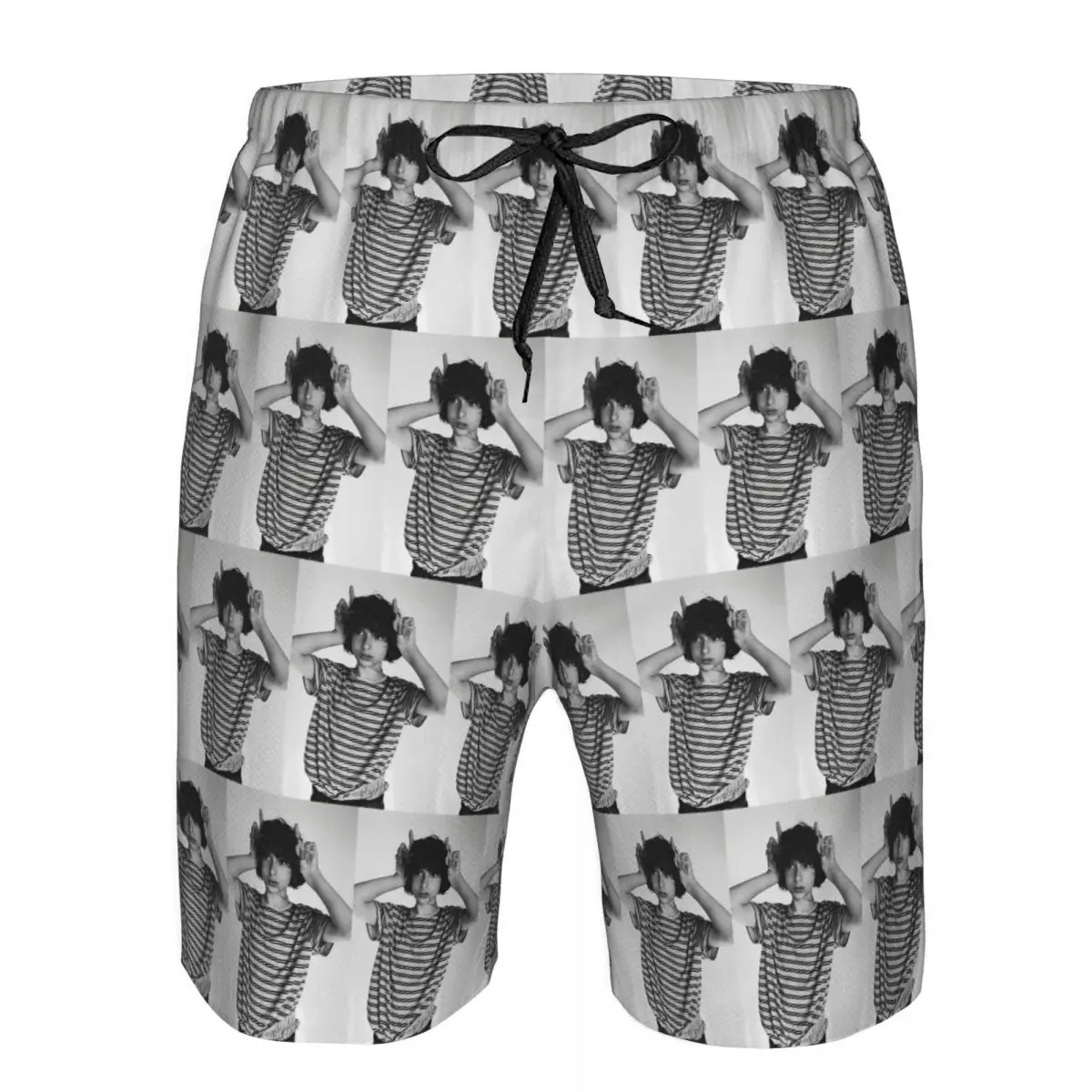 Finn Wolfhard Trunks Beach Board Shorts Casual Quick Dry Swimming Summer Men Pants