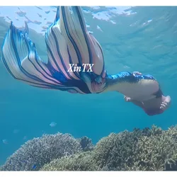 Simulation Mermaid Tail Adult Big Fishtail Woman Swimsuit Mermaid Ears Cosplay Aquarium Diving Various Styles and Colors