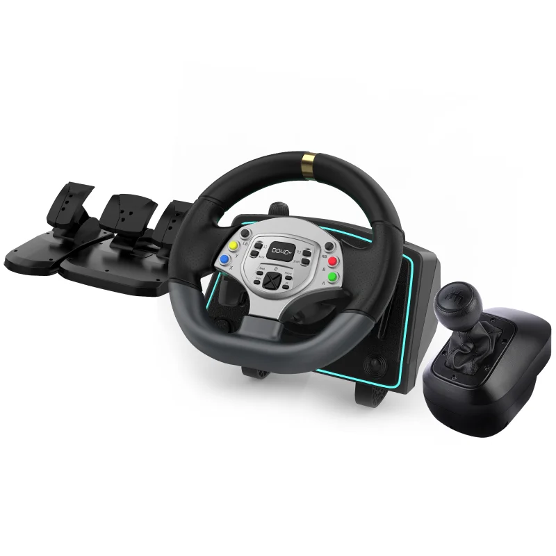 

1080 degree Racing game Universal Simulator Steering wheel compatible with PC PS3 switch Android gaming steering wheel