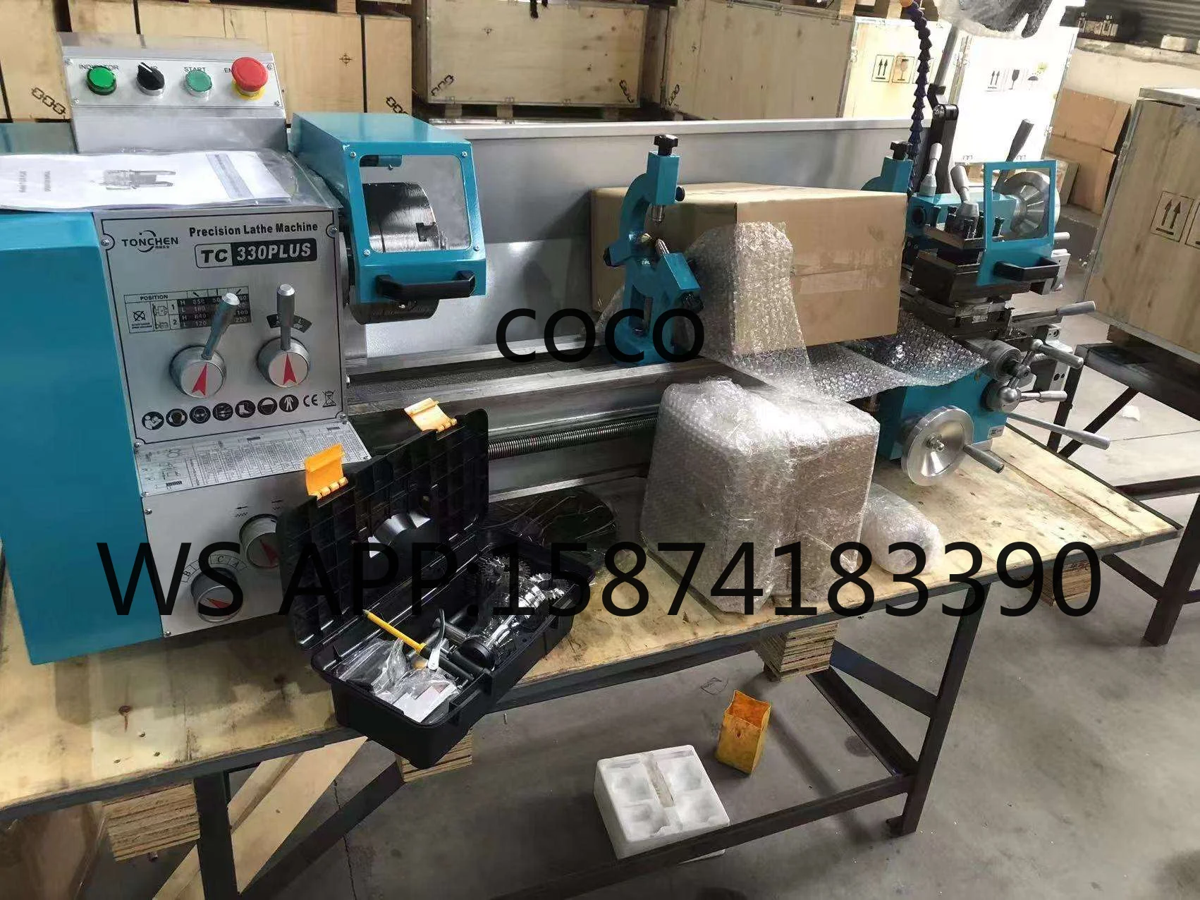 915mm Variable Speed Metal Bench Lathe, BL330C Plus Manual Lathe for Gunsmithing & Home Workshop
