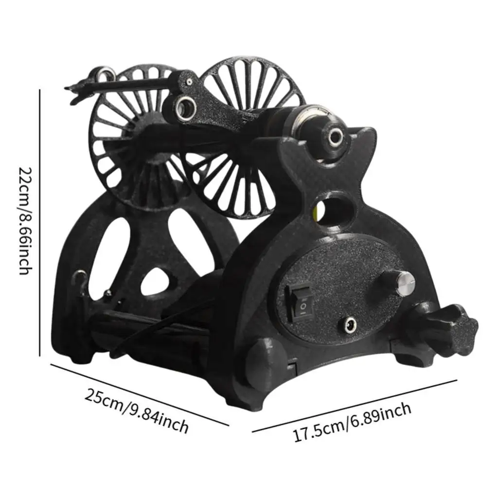 

Automatic Yarn Winding Machine Speed Spinning Machine Reusable Stable Adjustable Multifunctional Mini Electric Spinning Wheel