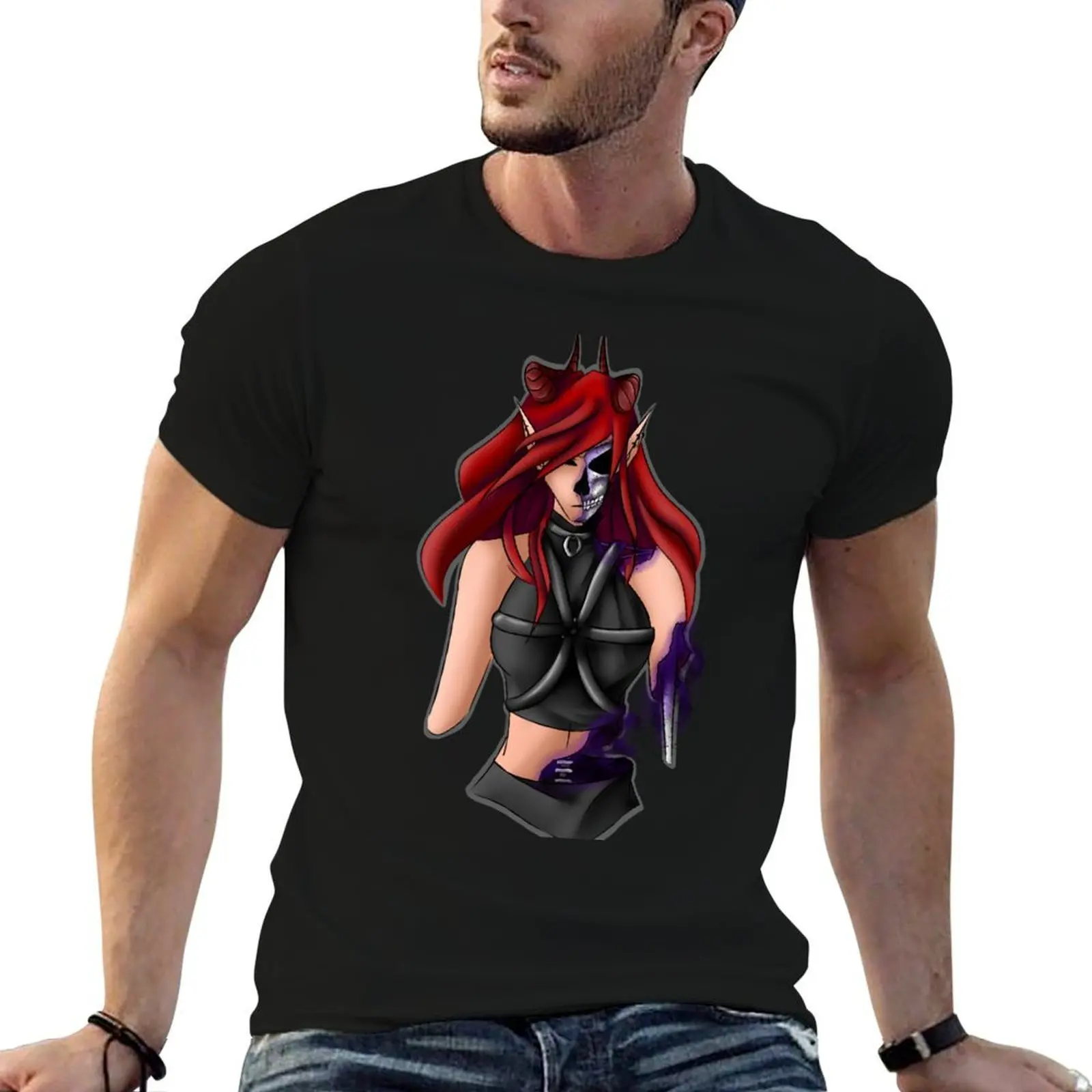 Shinzumie, Hel form T-Shirt summer shirt customs t shirts for men pack