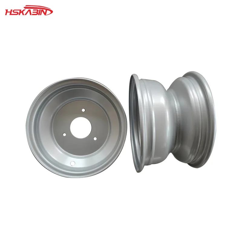 

8-inch Silver 3-hole Iron Wheel Hub, Hub Core, Motorcycle, Beach Bike, ATV