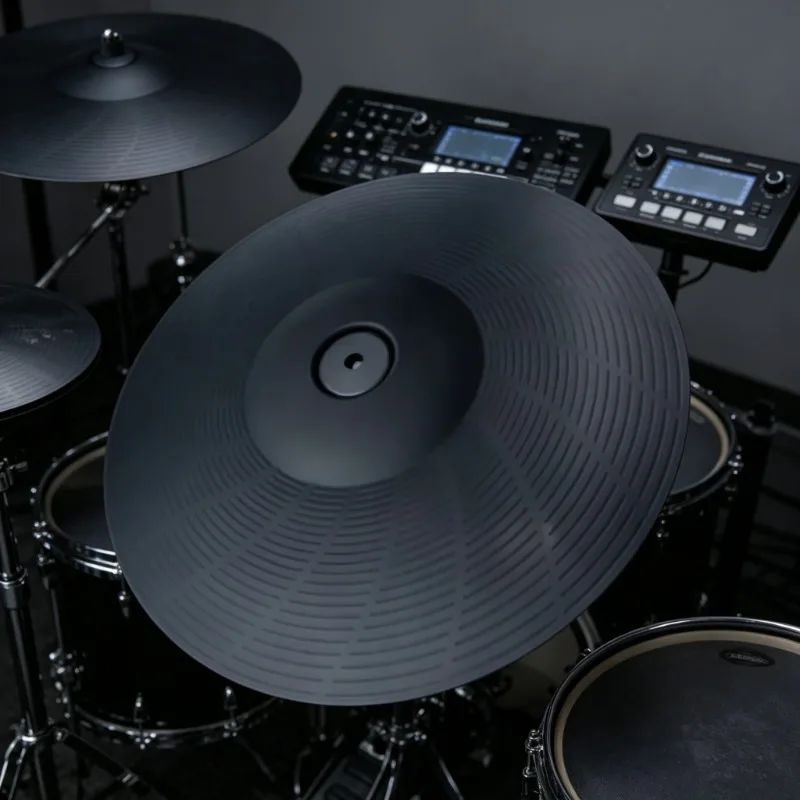 Platillo de percusión de 12 pulgadas con 2 zonas y trigger para Lemon Roland Alesis 2box EFNote, batería electrónica