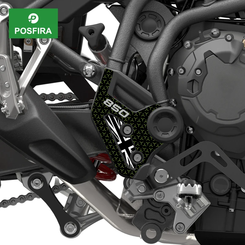 

Наклейки-декали POSFIRA для подножек мотоцикла Triumph Tiger 850 Sport 2024-2025, виниловые наклейки для украшения мотоцикла, аксессуары