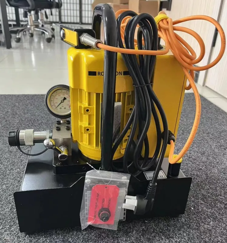 KHE-3 700bar Single/Double Acting Portable Small Hydraulic Electric Pump Power Pack Unit