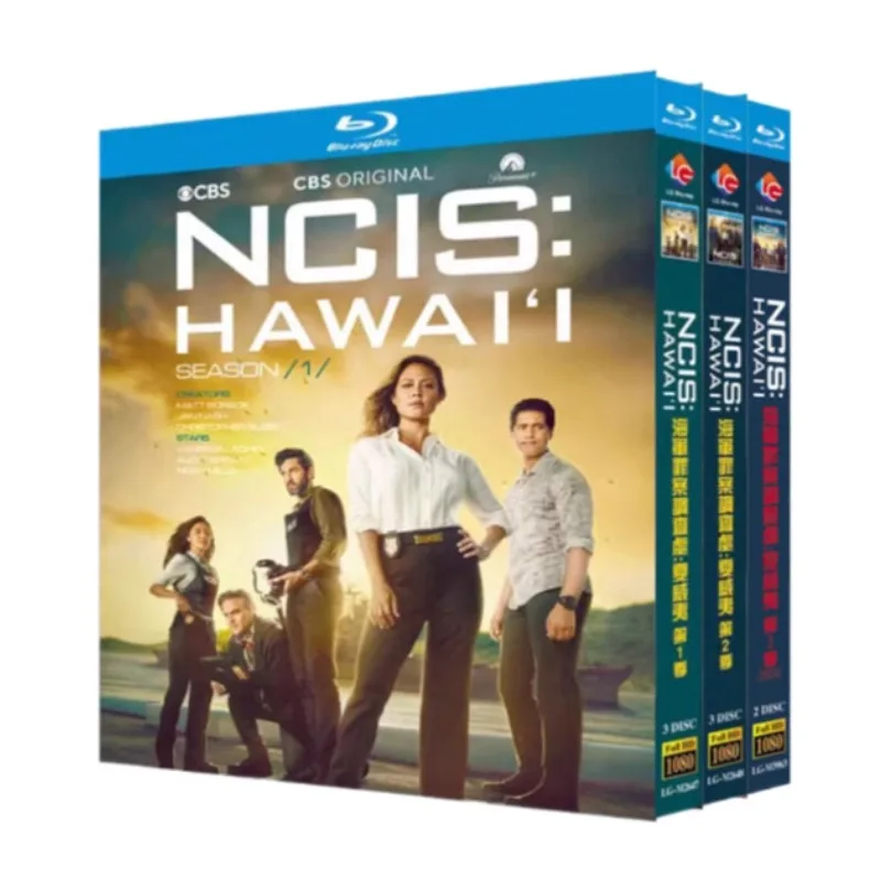 

NCIS: Hawaiʻi Season 1-3 (2024) Blu-ray disc8-D