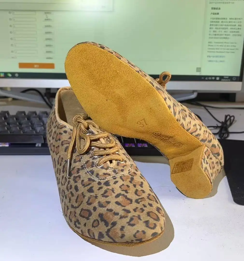 

Betty Latin Dance Shoes Teacher Shoes T1-B Adult Latin Dance Modern Dance Shoes Social Dance Square Dance Authentic Anti Odor