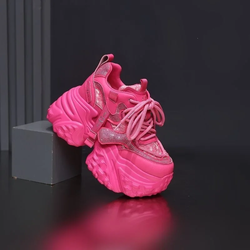 

2026 Women's Breathable Mesh Dad Shoes Versatile Sports Leisure Comfortable Running Footwear