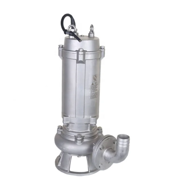 

Flanged WQP Type Submersible Sewage Pump, Large Flow and High Lift, All Stainless Steel