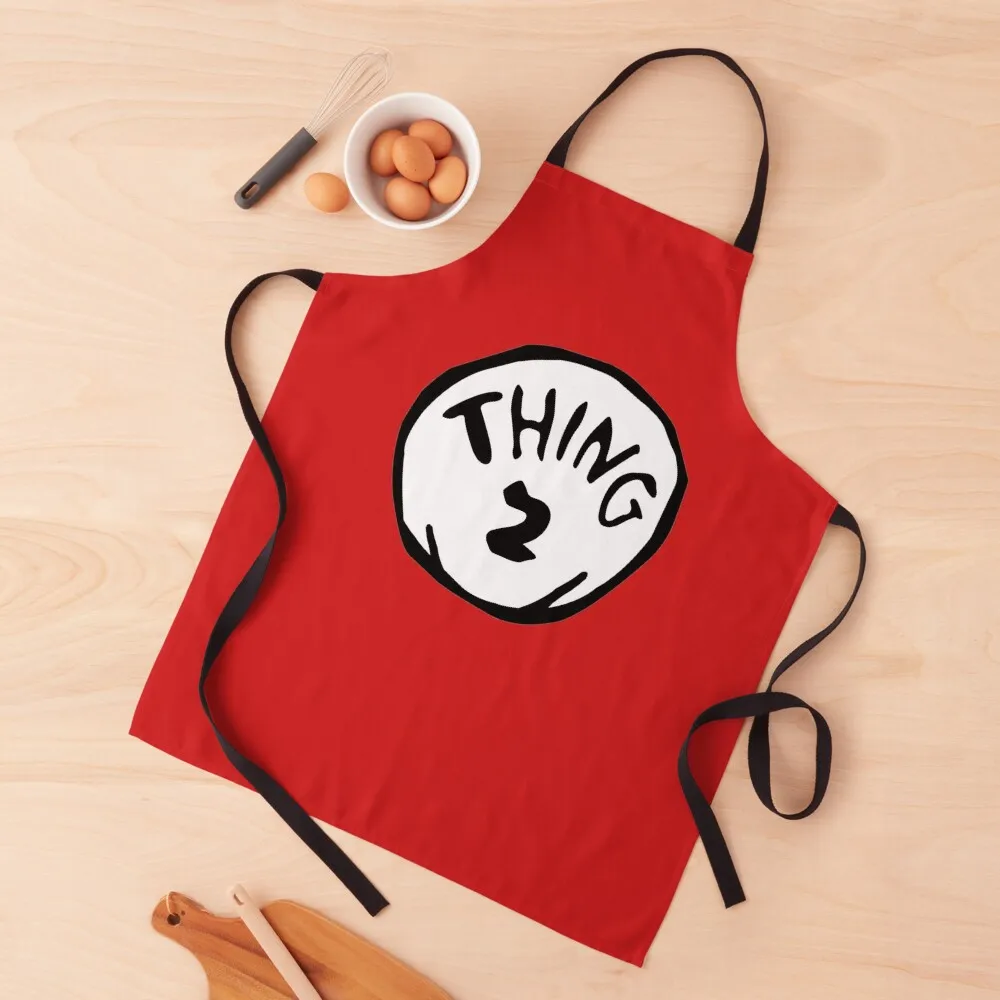 

Custom Thing 2 Apron manicurist Chef Accessory with personal logo Apron