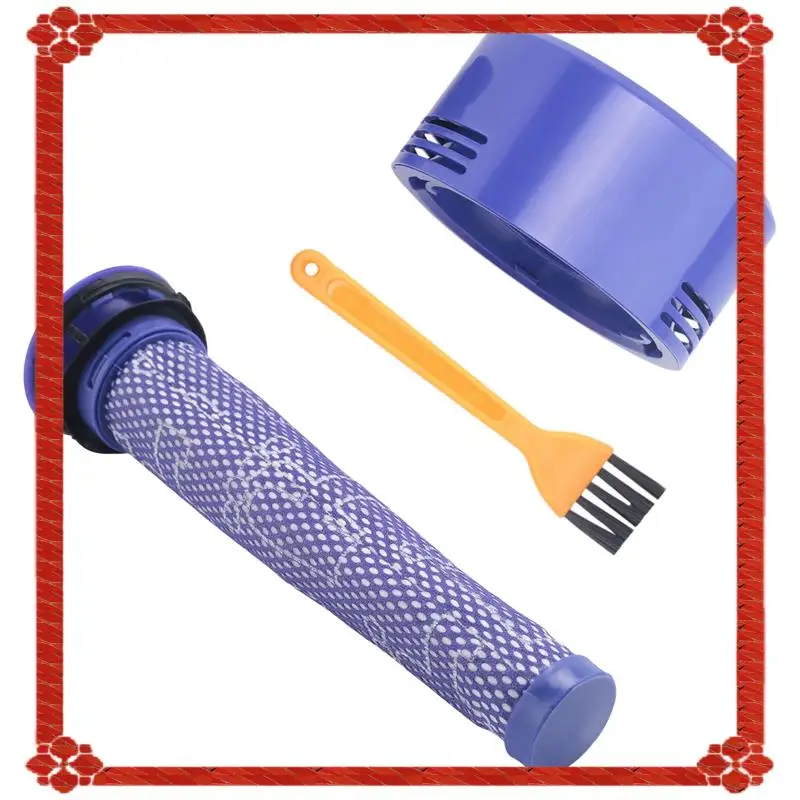 24-Hour Delivery Filter For Dyson DC58 DC59 DC61 DC62 V7 V8, Pre And Post Filter For Dyson Vacuum Cleaner Filter Replacement Par