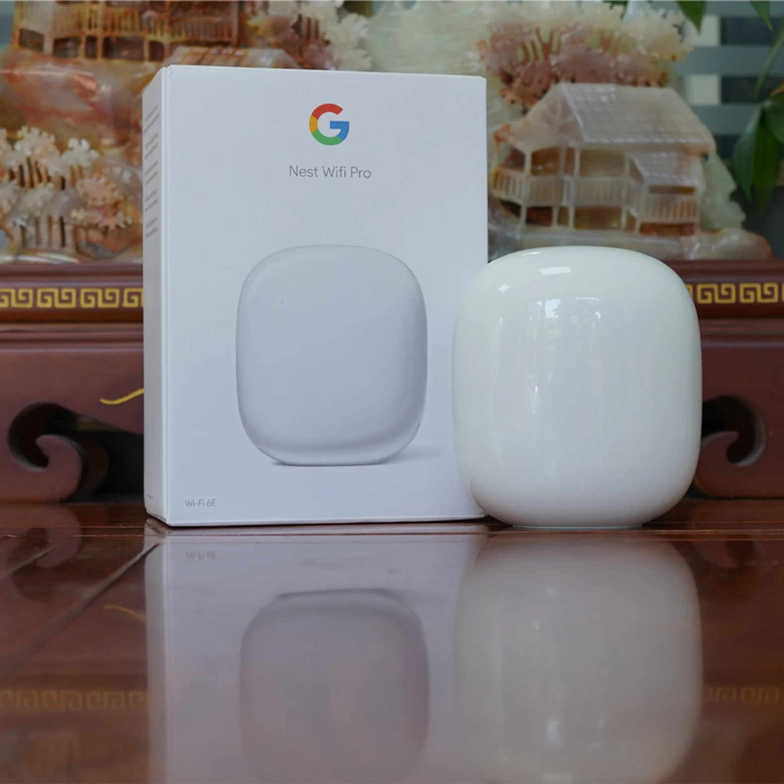 

Google Nest WiFi Pro - 6E - Reliable Home Wi-Fi System with Fast Speed and Whole Home Coverage - Mesh Router