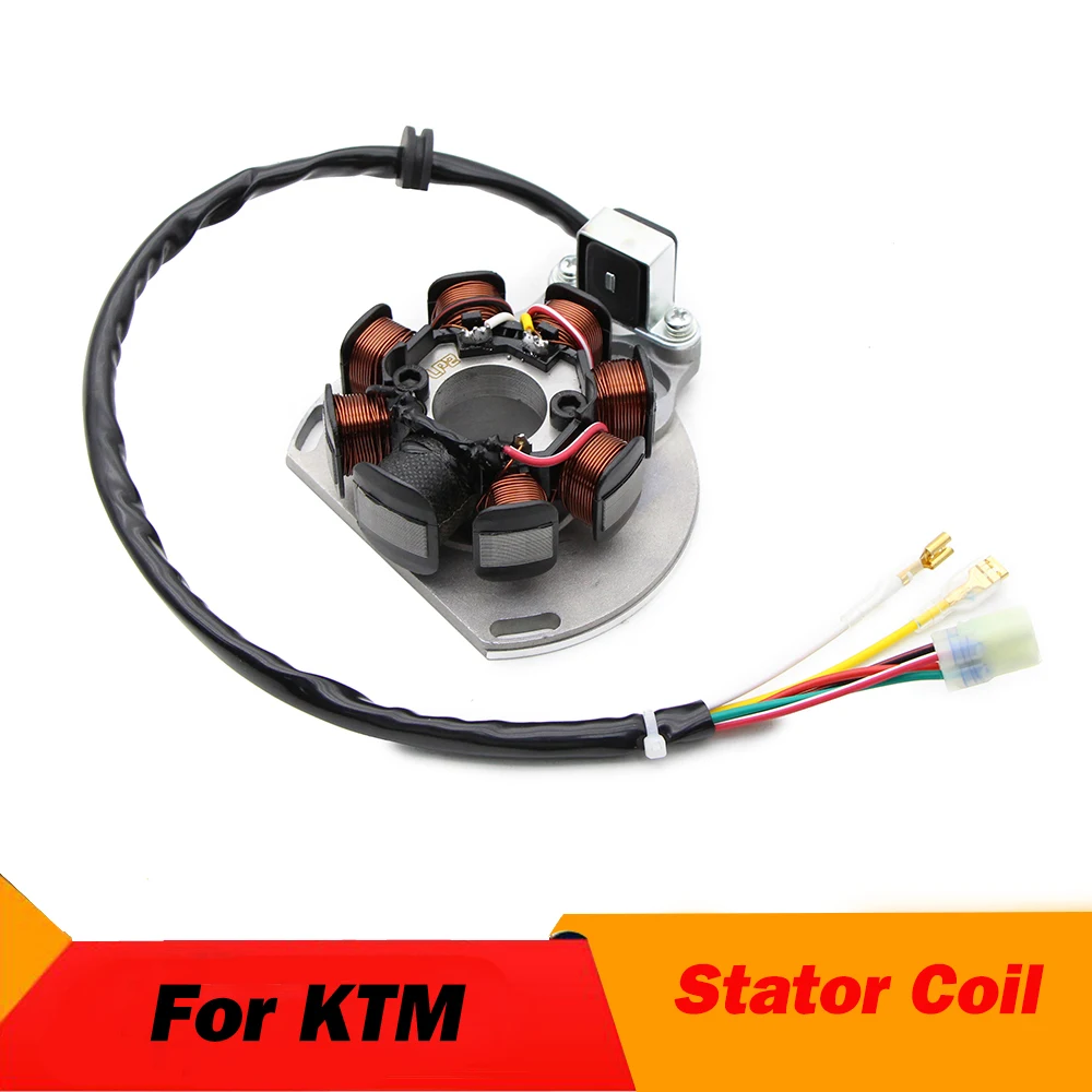 

Motorcycle Generator Magneto Stator Coil For KTM 54839204000 125 SX TYLA RATTRAY 200 XC XC-W For Husqvarna 54839204000 TE125