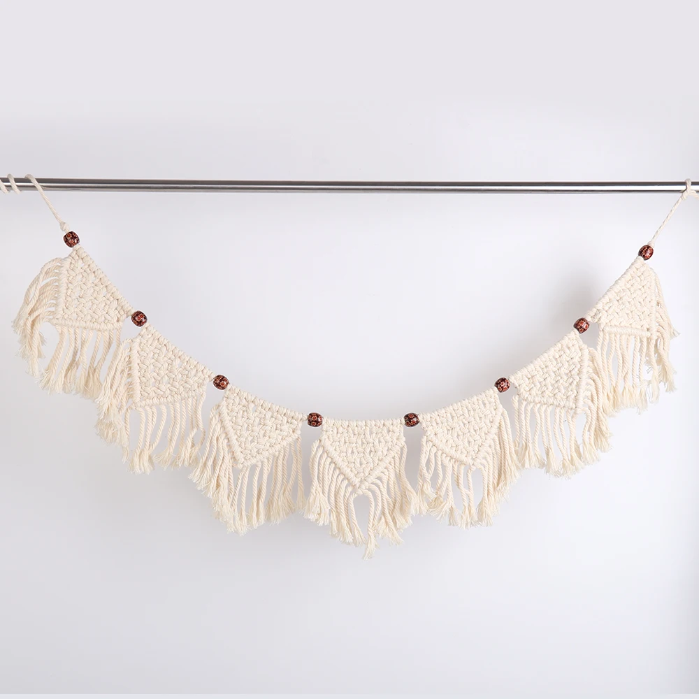 

Newborn macrame tapestry photography props,baby Room decoration pendant,newborn photography props