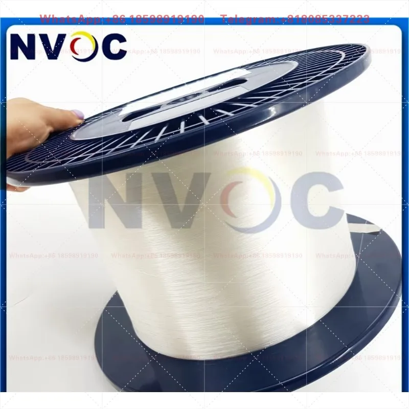 20KM SM Singlemode G657A2 0.3 Nylon/Epoxy Resin Or 0.35 Hytrel Invisible Fiber OTDR  Testing Disk Spool With Good Bending