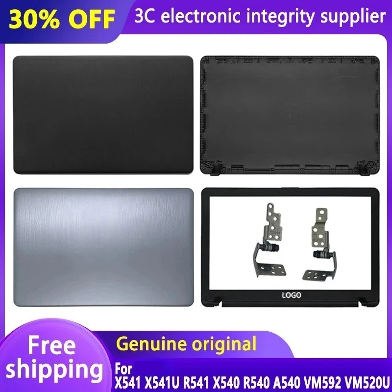 

NEW Laptop Case for X541 X541U R541 X540 R540 A540 VM592 VM520U LCD Back Cover/Front Bezel/Hinges Top Rear Lid back Housing