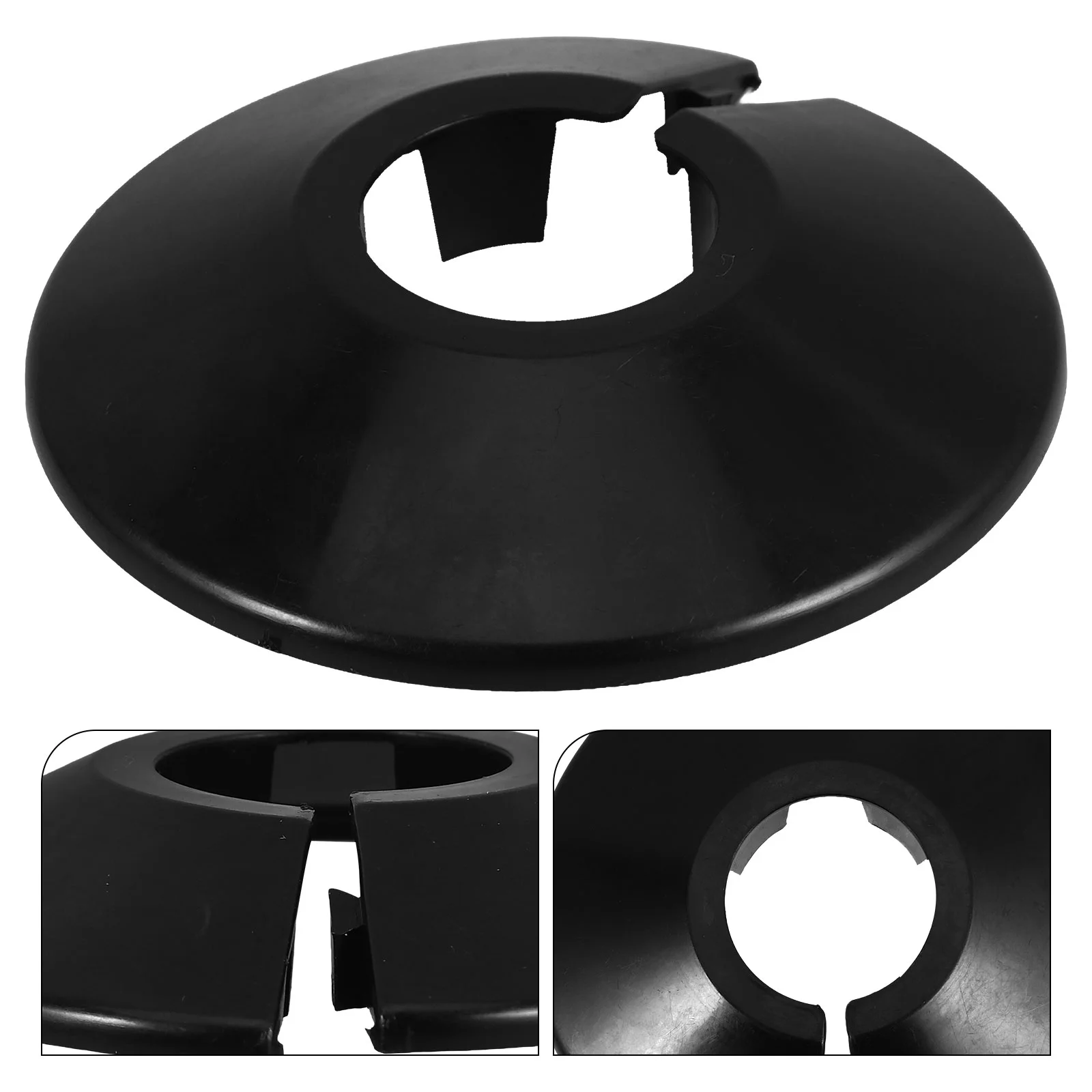 

10 Pcs Pipe Decorative Ring Covers for Bathroom Drain Steam Plastic Plumbing Fittings Covering Abs Toilet Flange Radiator