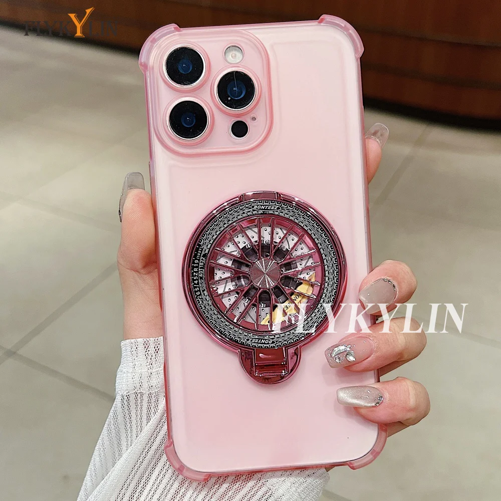 Anti Fall Schutz Telefon Fall Für Xiaomi Redmi Hinweis 12 Pro 5G 11S 10S 12 11 10 Pro gyroskop Halterung Magnetische Silikon Abdeckung