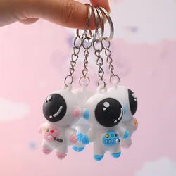 New Cartoon Astronaut Pattern Key Chain Bag Car Pendant Women Men Kids Key Chain Toys Gift
