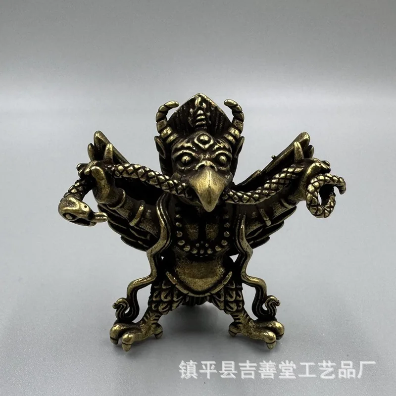 Brass Large Hawk Redpoll Ornaments Tibetan Dapeng Bird Tibetan Hanging Piece Pendant