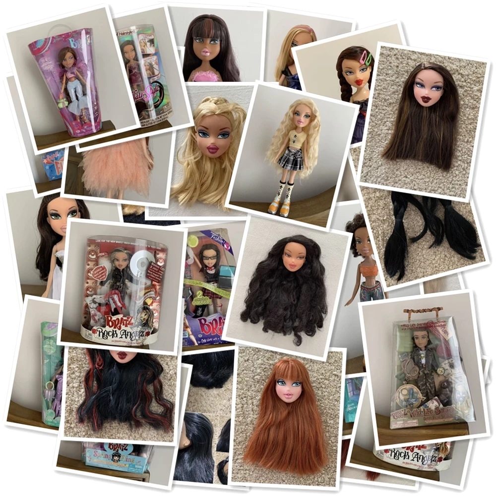 

30cm Bratzes Doll Ordinary Fashion Doll Changeable Clothes Movable Joints Action Figure Model Toy Collect Ornament Kids Gifts
