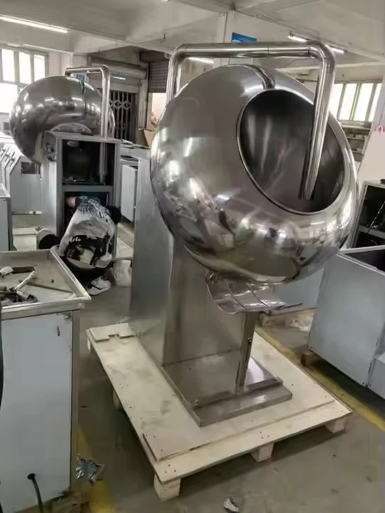 304 Food Grade Stainless Steel Multifunctional Chocolate Nut Coating Machine Candy Peanut Chocolate Sugar Coating Machine
