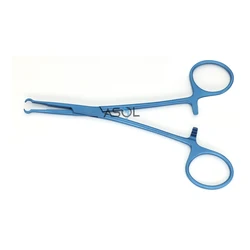 Grasping forceps no  vasectomy  holder head with ring for surgery instruments