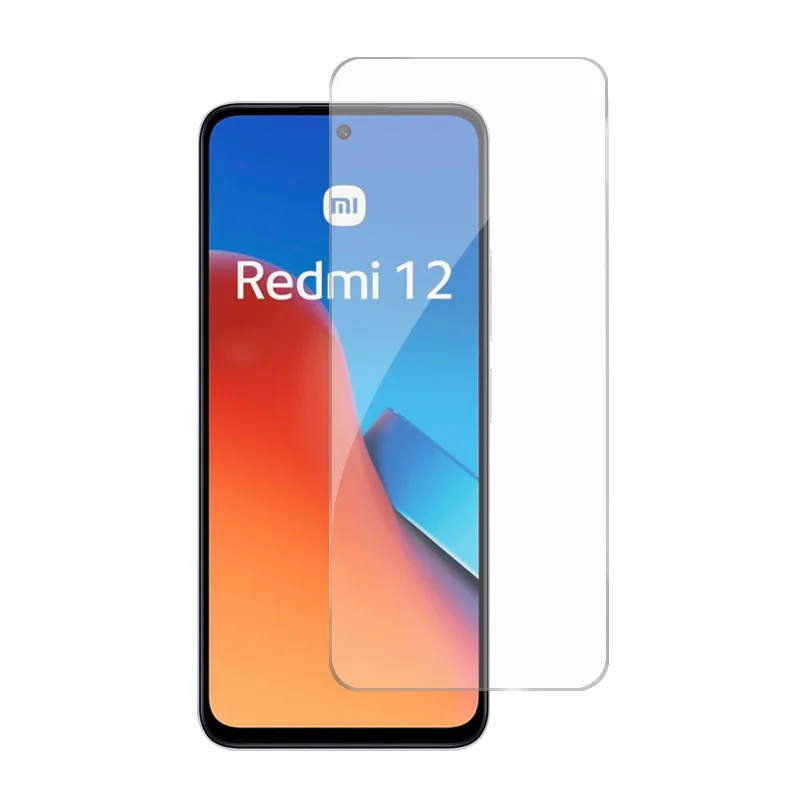 HD Tempered Glass for Xiaomi Redmi 12 6.79 Inch 9H Clear Screen Protector for Redmi12 2.5D Ultra Thin 9D Protective Front Film