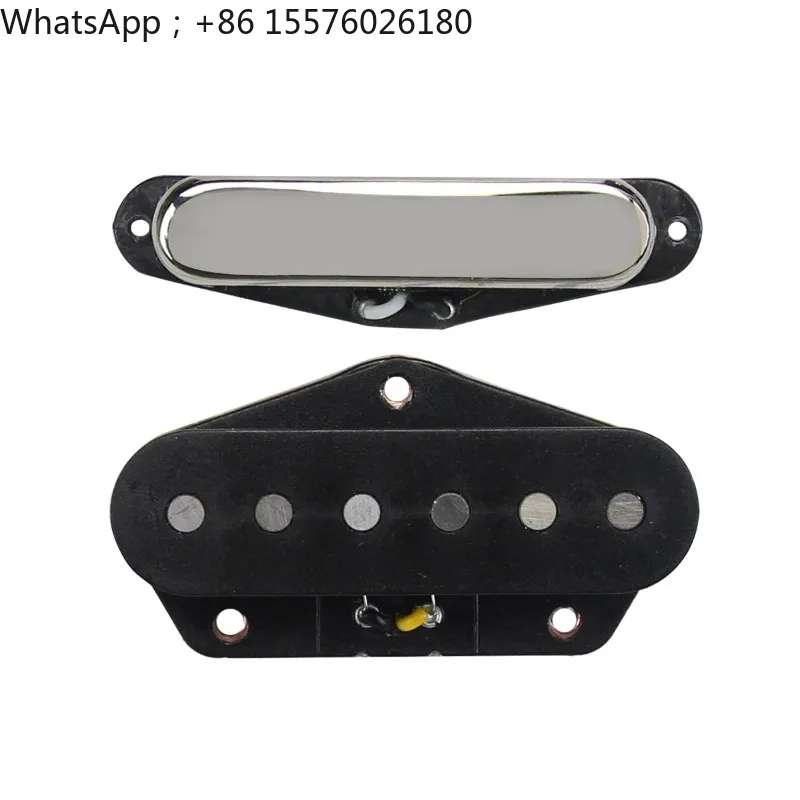 Retro Alnico5 Pickup Set, Neck + Bridge Tele Electric Guitar Modified Replacement Pickup Accessories