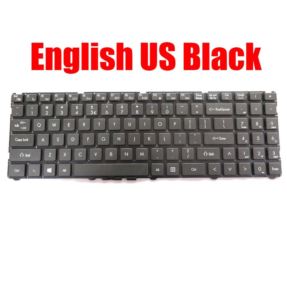 English US Laptop Keyboard For MaiBenBen For Damai E526 E527 Without Frame New