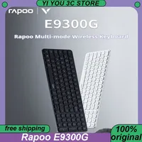 Rapoo E9300G Multi-mode Keyboard Wireless/Bluetooth Office Thin Keyboard 99Keys Long-endurance Portable Desktop Business Custom