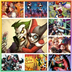 Harley Quinn Joker Dc Movie Gothic 5D DIY Art Diamond Painting Cross Stitch Set Pattern Mosaic Embroidery Home Decor New Handcra