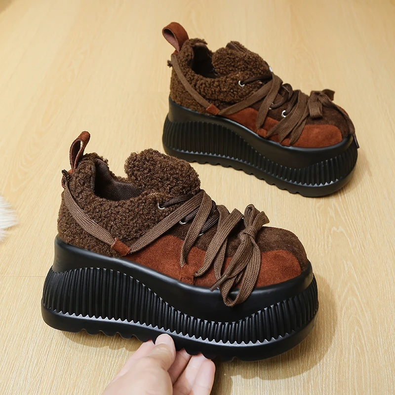 

Осень/зима, новая женская обувь, маленькие кожаные туфли в стиле панк на толстой металлической подошве, тусклые черные мотоциклетные ботинки, трансграничные