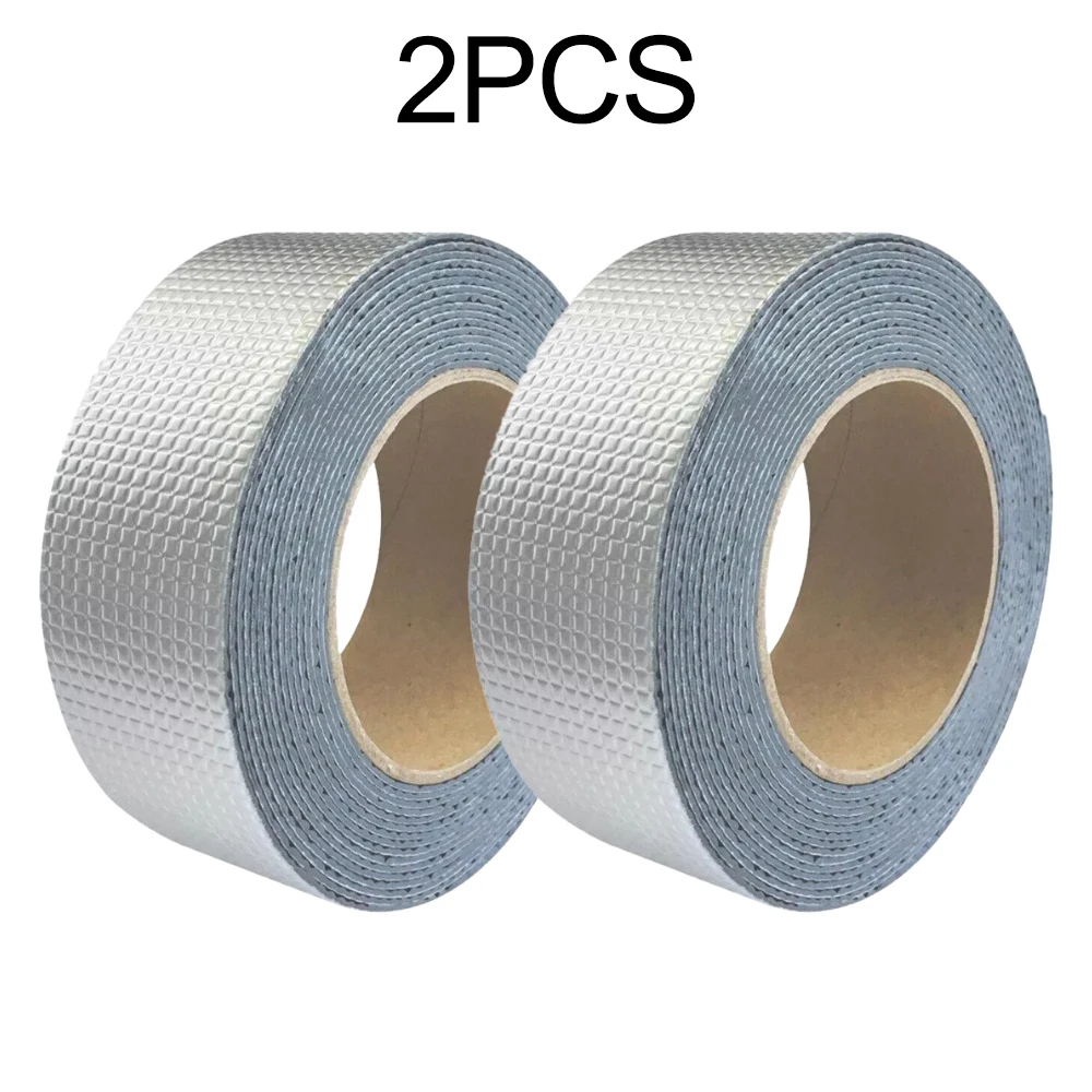 

Butyl Sealing Material Aluminum Foil Tape For Home Repairs Adheres To Various Materials Flexible And Easy To Shape