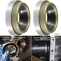 Sellos de aceite TML, paquete de 2 unidades que reemplaza a Spicer 46470, se adapta a eje interior Dock 30 para Jeep CJ, TJ, Cherokee, Wrangler, YJ, JK