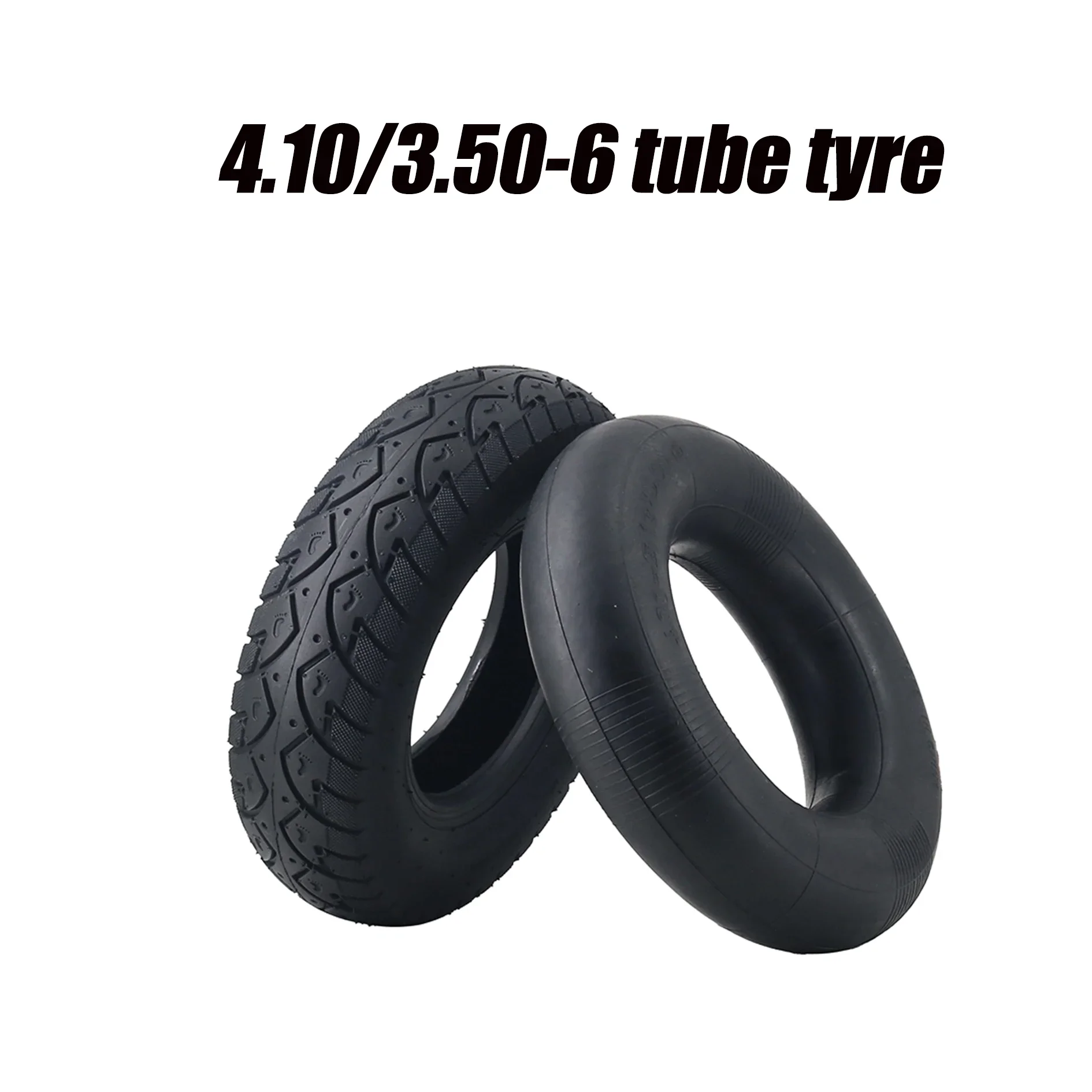 4.10/3.50-6 Elderly Scooter Tyre 6 Inch Tire Inner Tube for 49cc Mini Quad Dirt Bike Scooter ATV ,Buggy,Gas Scooter Wheelbarrow