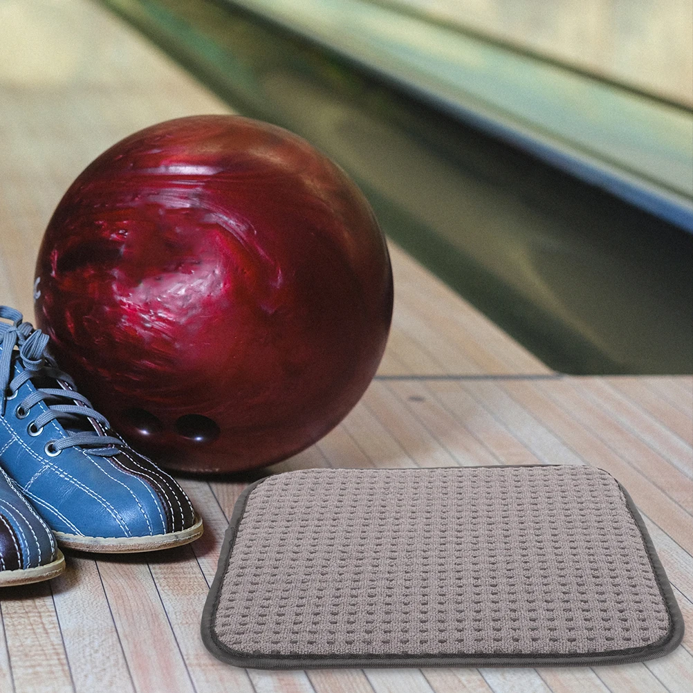 

3 шт. подушечки для чистки боулинга из микрофибры, портативные шаровые полотенца для боулинга, многоразовые полировальные подушки, профессиональное полировальное полотенце