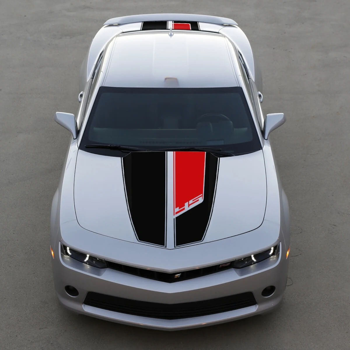 Car Vinyl Stickers 45th Anniversary Kit Stripes Exterior Decoration decals For Chevrolet Camaro