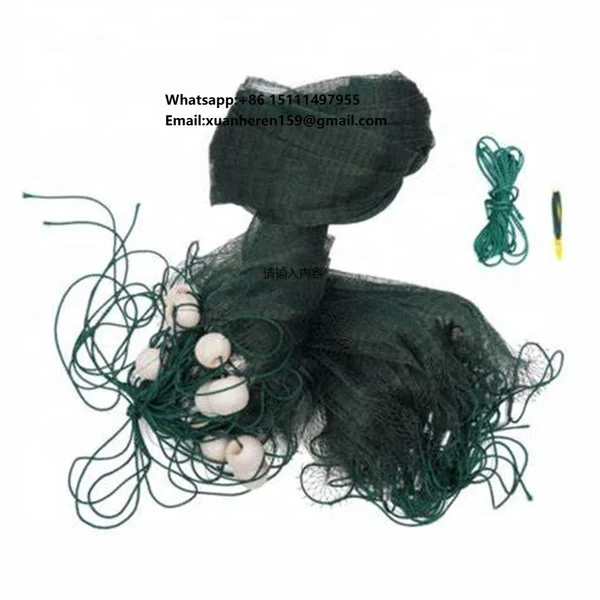 

Large Fishing Net Multifilament Nylon Fishing Net 210d Trawl Net