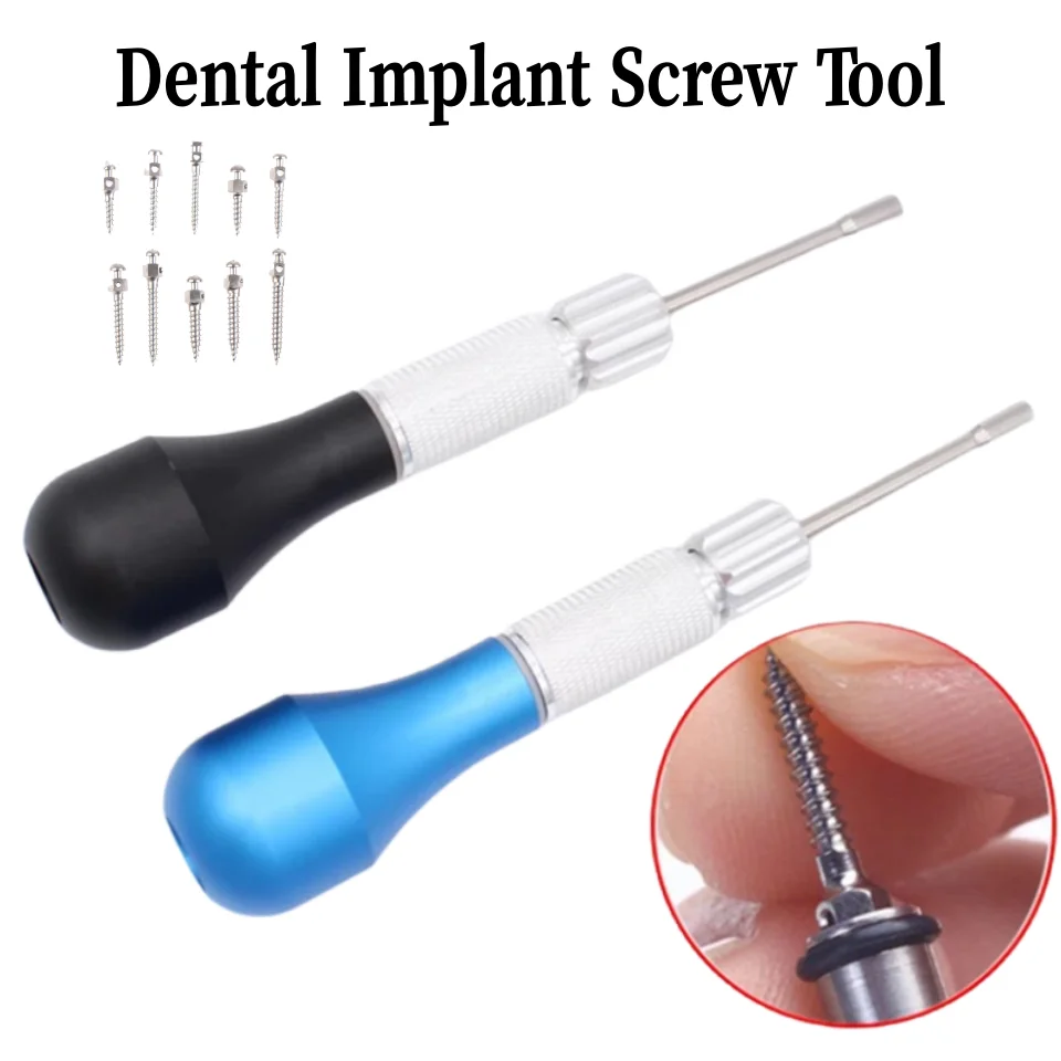 Dental Mini Screws Matching Tool Titanium Alloy Micro Screw Driver For Self Drilling