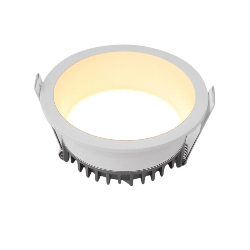 Dimmable AC85~265V Recessed Anti Glare LED Downlights 7W/9W/12W/15W LED Ceiling Spot Lights Background Lamps Indoor Lighting