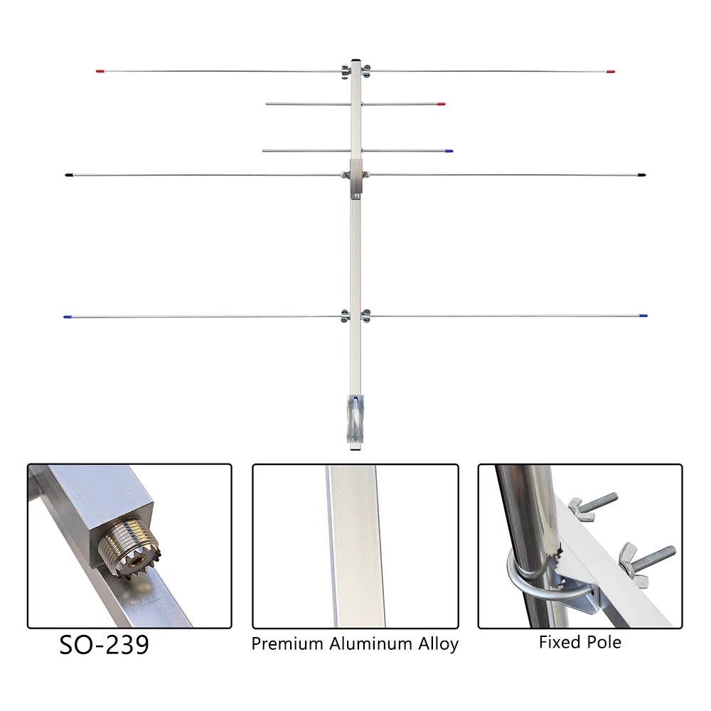 outdoor-pole-fixed-long-distance-signal-receiving-enhance-quick-detachable-yagi-antenna-uv-dual-band-uhf-vhf-intercom-antenna