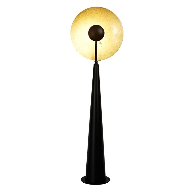 Italian designer retro Roman living room sofa decoration floor lamp, bedroom bedside resin medieval table lamp