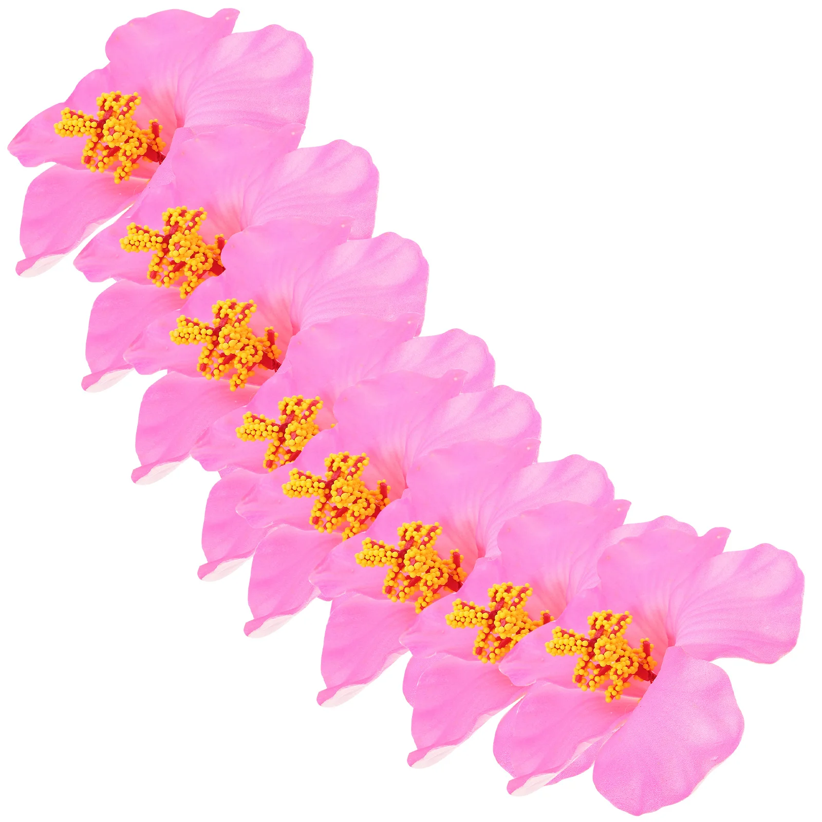 

25pcs Party Decorative Hibiscus Artificial Flower For Home Wedding Christmas Holiday Decoration Festival Supply Eva Fake Blossom