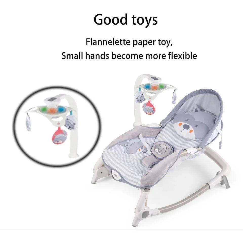 Hot Multi-function Rocking  Chair Musical Vibrator Rocker Electric Baby Toy Bouncer Soothing Girl Children Toys